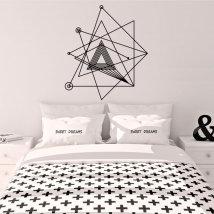Vinyls and stickers decorative geometry