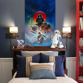 Wall murals star wars the empire strikes back