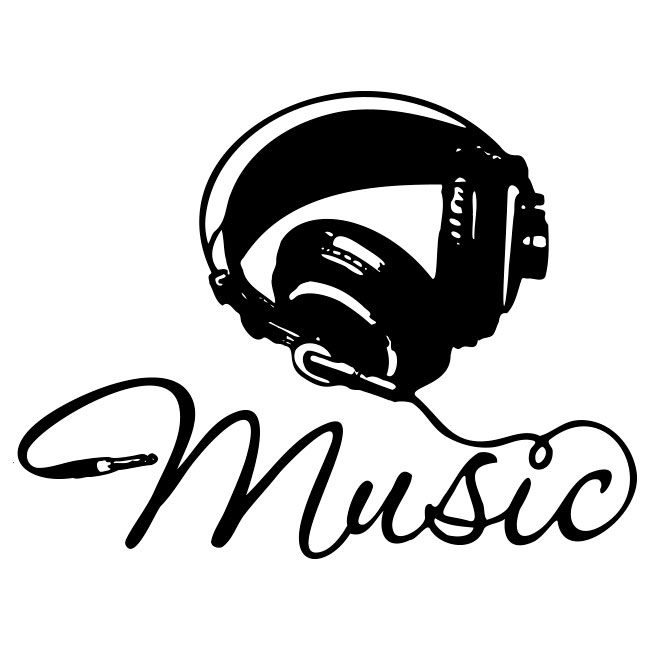 🥇 Decorative vinyls and stickers headphones music 🥇