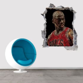 3d vinyl basketball michael jordan