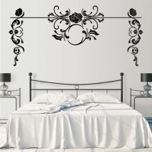 Decorative vinyls and stickers flowers