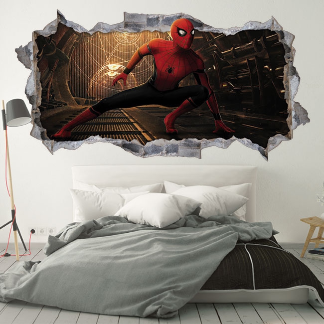 Wall Sticker spiderman with spider