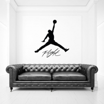 Vinyl and stickers basketball player michael jordan