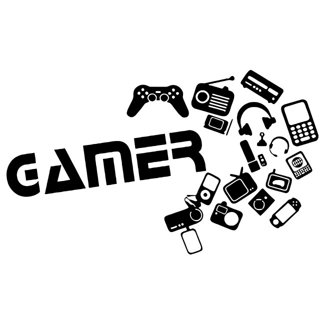 Vinyls and stickers videogames gamer