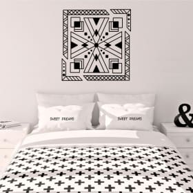 Decorative vinyl and stickers geometric design