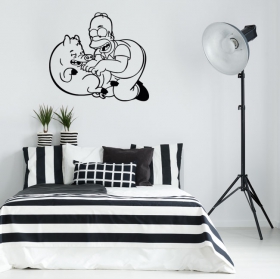 Decorative vinyl snoopy