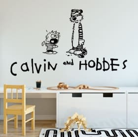 Adhesive vinyls calvin and hobbes