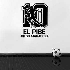 Vinyls and stickers diego maradona