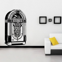 Decorative vinyl jukebox