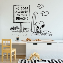Snoopy cartoon sticker