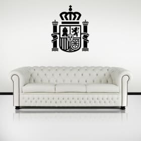 Decorative vinyl coat of arms of spain