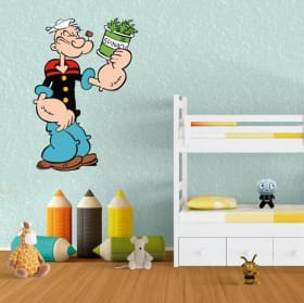 Children's vinyl cartoon popeye