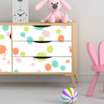 Vinyls splash paint for furniture or cabinets