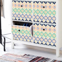 Vinyls for furniture and cabinets boho style
