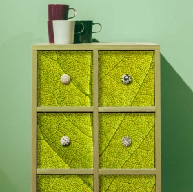 Vinyls to decorate furniture or cabinets tree leaf