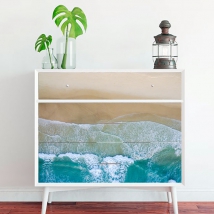 Vinyls to decorate furniture or cabinets beach shore
