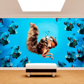 Ice age wallpaper or mural