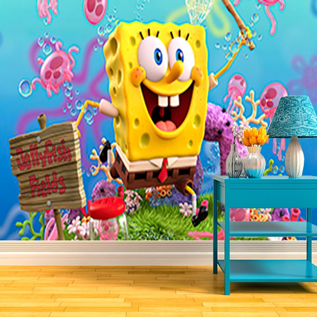 Photomural or spongebob paper