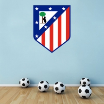Decorative vinyls football atletico madrid shield
