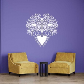 Decorative vinyls and tree of life stickers