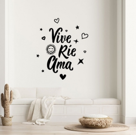 🥇 Vinilos decorativos frases tus mejores recuerdos 🥇