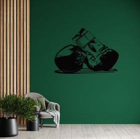 Adhesive vinyl of boxing gloves