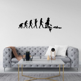 Adhesive vinyl of human evolution