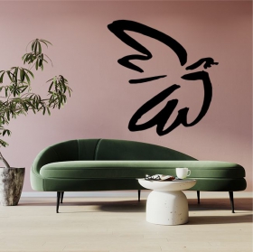 Peace dove adhesive vinyl
