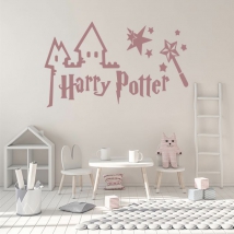 Vinyl stickers harry potter castle