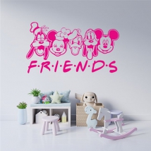 Adhesive vinyl friends fusion disney