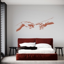 Vinyls and stickers the creation of adam