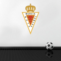 Vinyl and stickers football crest real murcia