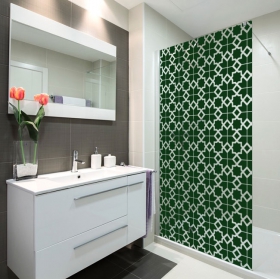 Vinyl for screens geometric panel