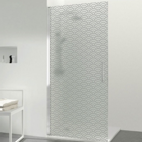 Vinyl screens circles pattern