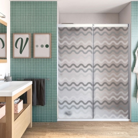 Vinyls for screens colored ripples