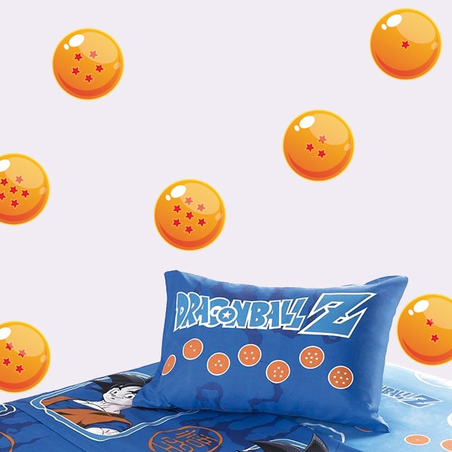 Vinyl and stickers magic balls of dragon ball