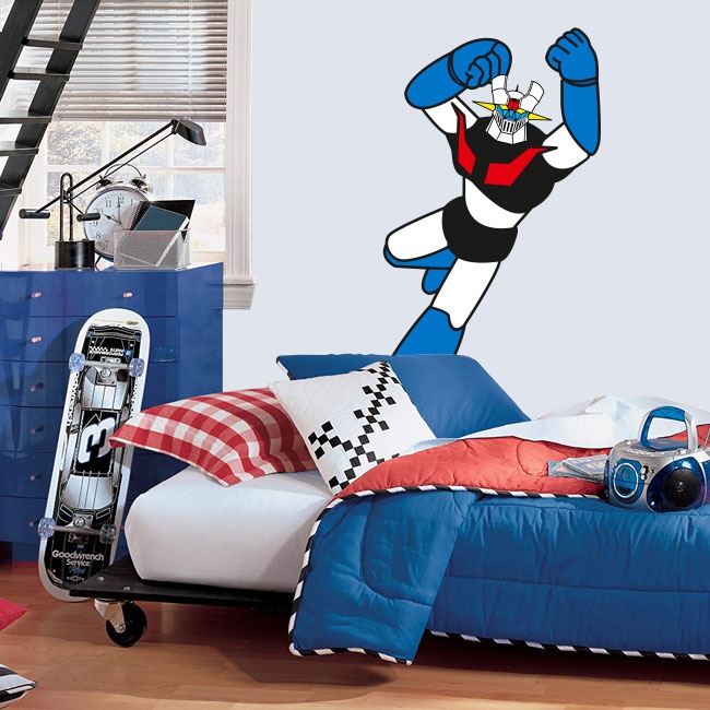 Mazinger z adhesive vinyls and stickers