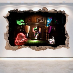 Stickers and vynils Luigi's Mansion Dark Moon