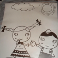 Foto Vinilo Decorativo Encanto Infantil (Sorteo Facebook)