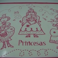 Foto Vinilo Decorativo Princesas